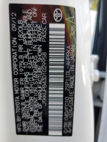Photo 10 from auction – 2013 TOYOTA SCION XD with VIN JTKKUPB43D1029958