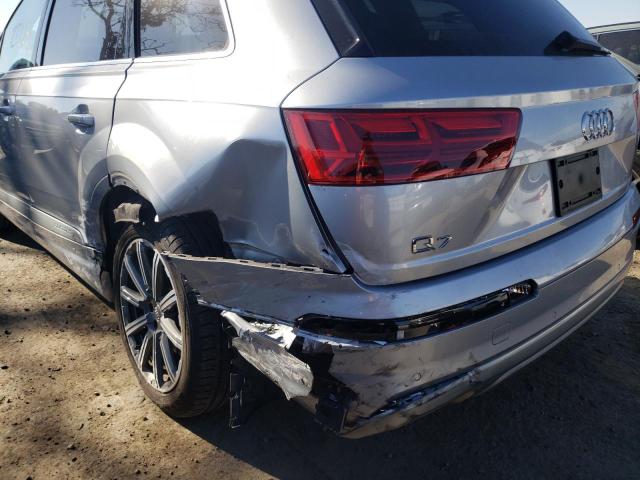 Photo 9 from auction – 2018 AUDI Q7 PREMIUM with VIN WA1LHAF78JD055137