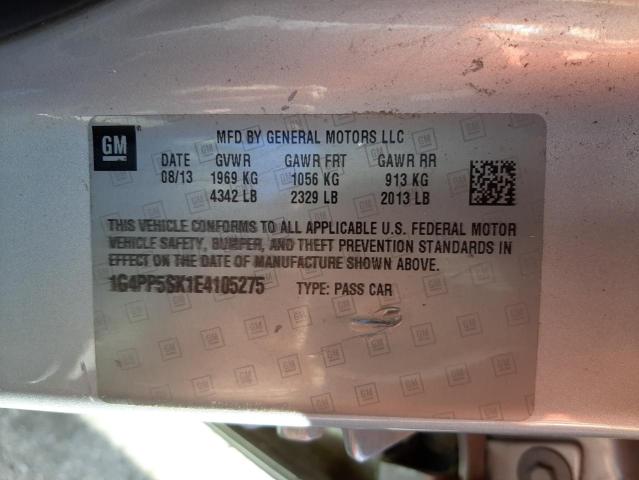 Photo 10 from auction – 2014 BUICK VERANO with VIN 1G4PP5SK1E4105275