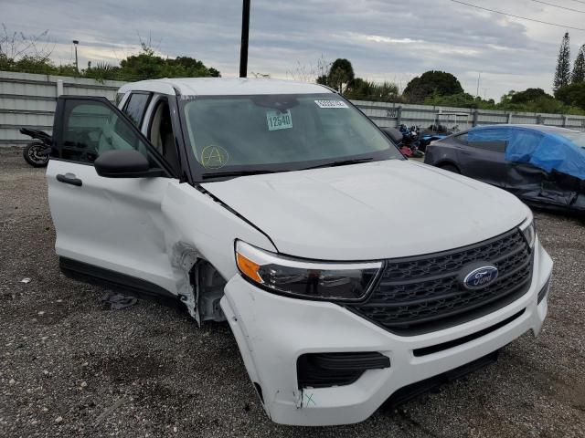 FORD EXPLORER 2021 with VIN 1FMSK7BH1MGB40324 - Photo from auction