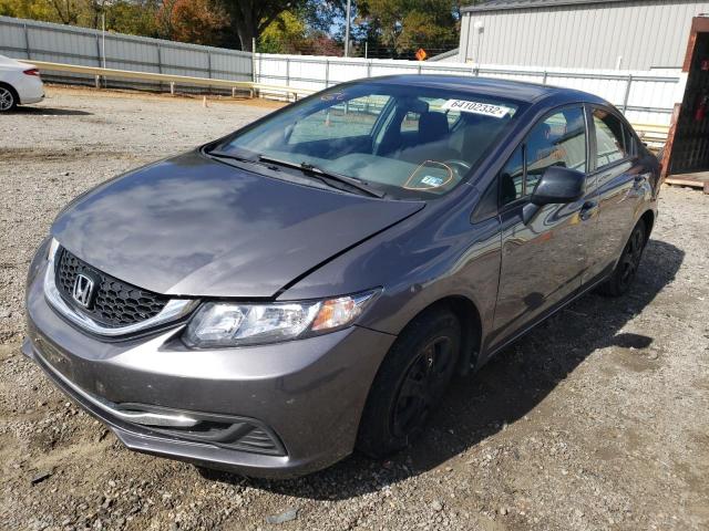 Photo 2 from auction – 2015 HONDA CIVIC LX with VIN 19XFB2F56FE119772