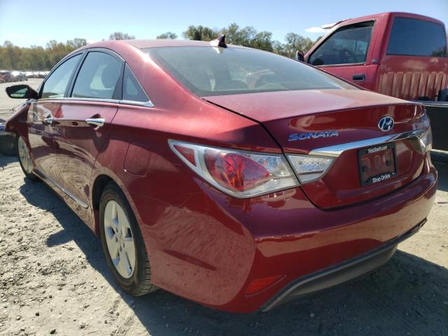 Photo 3 from auction – 2011 HYUNDAI SONATA HYB with VIN KMHEC4A4XBA017953