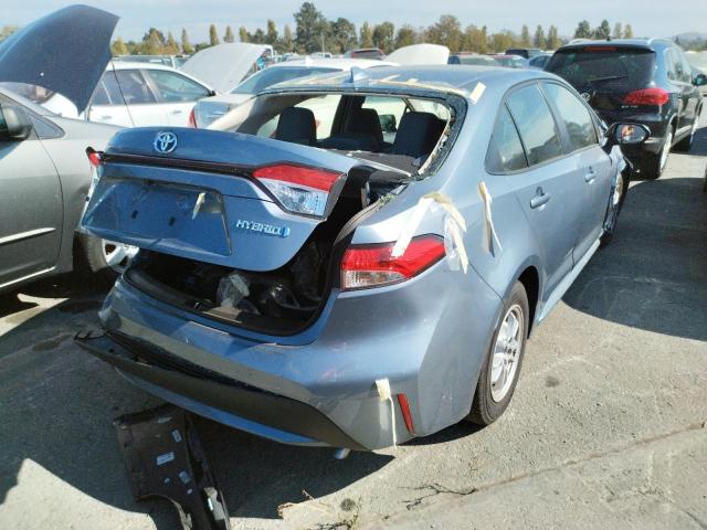 Photo 4 from auction – 2021 TOYOTA COROLLA LE with VIN JTDEAMDE4MJ030442