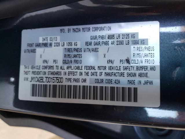 Photo 10 from auction – 2013 MAZDA 5 with VIN JM1CW2BL7D0157500