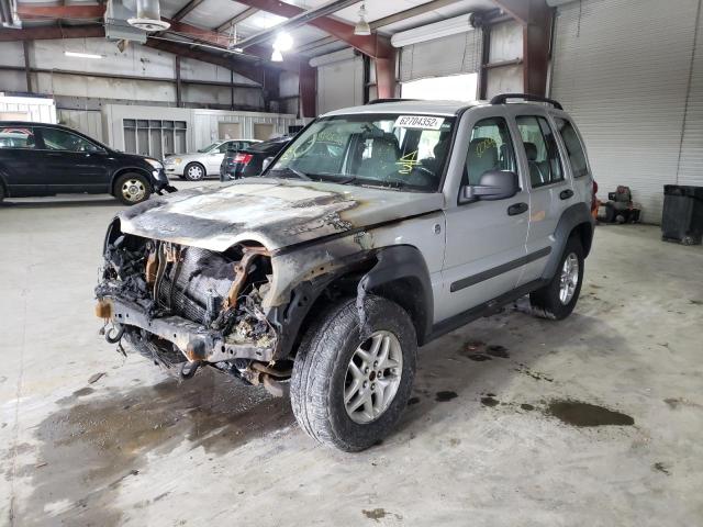 Photo 2 from auction – 2007 JEEP LIBERTY SP with VIN 1J8GL48K27W650659