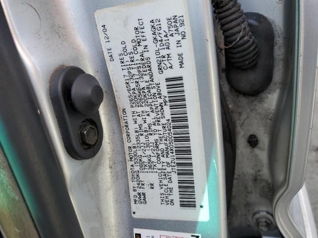 Photo 10 from auction – 2005 TOYOTA 4RUNNER SR with VIN JTEZU14R050054024