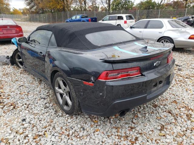 Photo 3 from auction – 2014 CHEVROLET CAMARO LT with VIN 2G1FC3D36E9320484