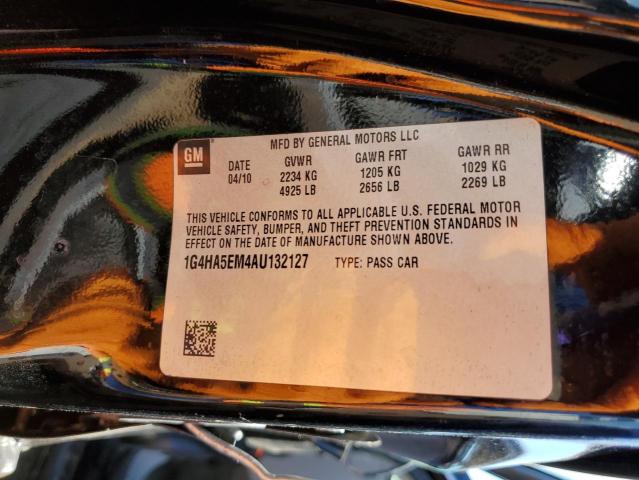 Photo 10 from auction – 2010 BUICK LUCERNE CX with VIN 1G4HA5EM4AU132127