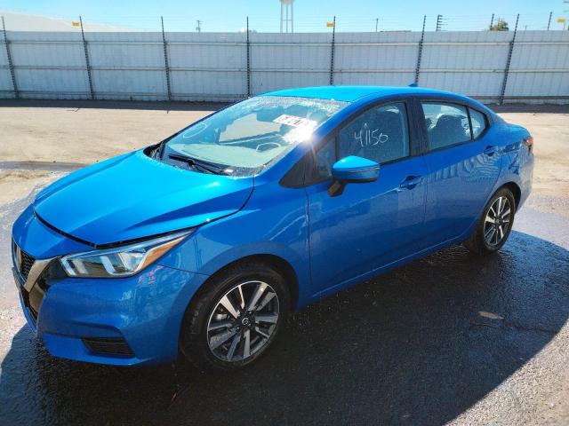 NISSAN VERSA SV 2021 with VIN 3N1CN8EV6ML864841 - Photo from auction