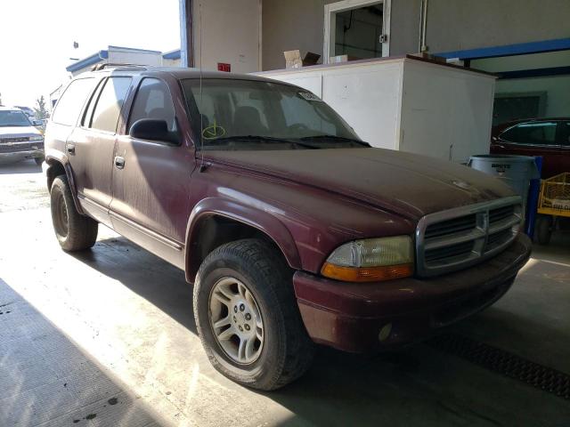 DODGE DURANGO SL 2002 with VIN 1B4HS48N52F122337 - Photo from auction