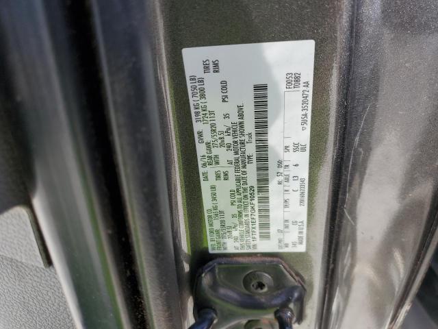 Photo 10 from auction – 2016 FORD F150 SUPER with VIN 1FTFX1EF7GKF10529