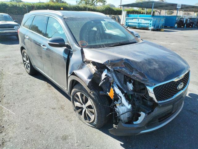 KIA SORENTO EX 2018 with VIN 5XYPHDA54JG393148 - Photo from auction