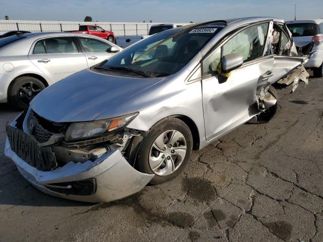 Photo 2 from auction – 2014 HONDA CIVIC LX with VIN 19XFB2F58EE262284