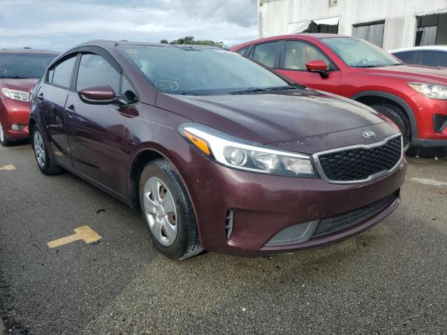 KIA FORTE LX 2017 with VIN 3KPFK4A70HE110511 - Photo from auction