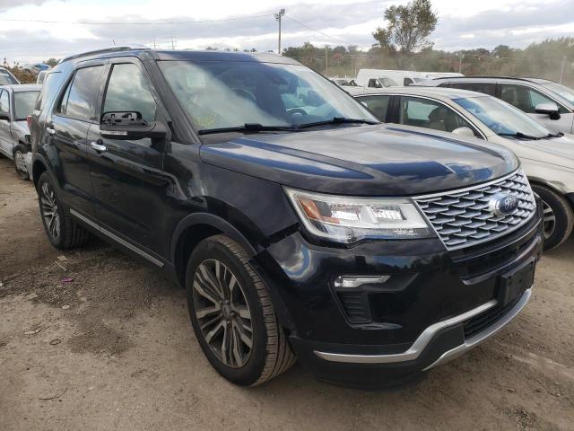 FORD EXPLORER P 2018 with VIN 1FM5K8HT3JGC03496 - Photo from auction
