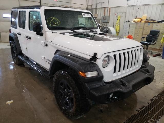 JEEP WRANGLER U 2018 with VIN 1C4HJXDG7JW261673 - Photo from auction