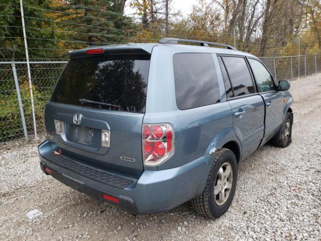 Photo 4 from auction – 2006 HONDA PILOT EX with VIN 2HKYF18516H552366