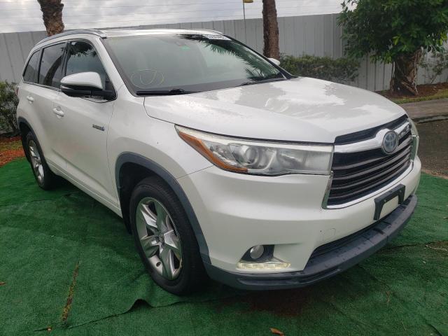 TOYOTA HIGHLANDER 2014 with VIN 5TDDCRFH7ES006683 - Photo from auction