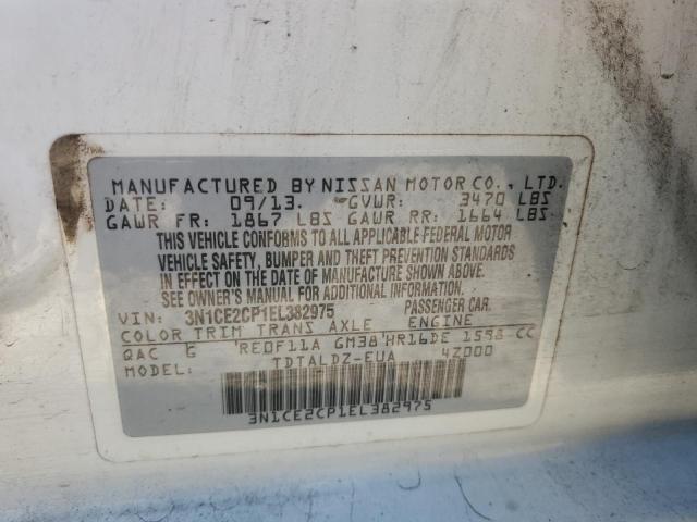 Photo 10 from auction – 2014 NISSAN VERSA NOTE with VIN 3N1CE2CP1EL382975