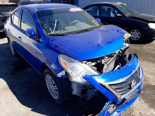 NISSAN VERSA S 2015 with VIN 3N1CN7AP2FL826849 - Photo from auction