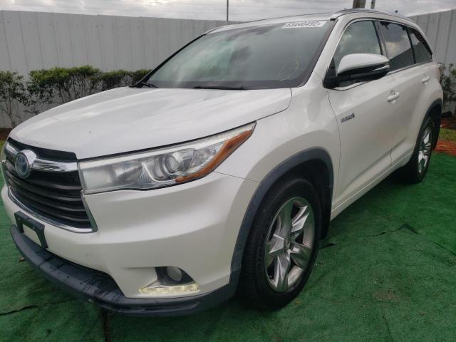 Photo 2 from auction – 2014 TOYOTA HIGHLANDER with VIN 5TDDCRFH7ES006683