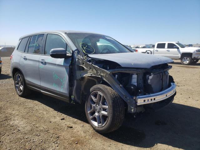 HONDA PASSPORT E 2022 with VIN 5FNYF7H54NB002496 - Photo from auction