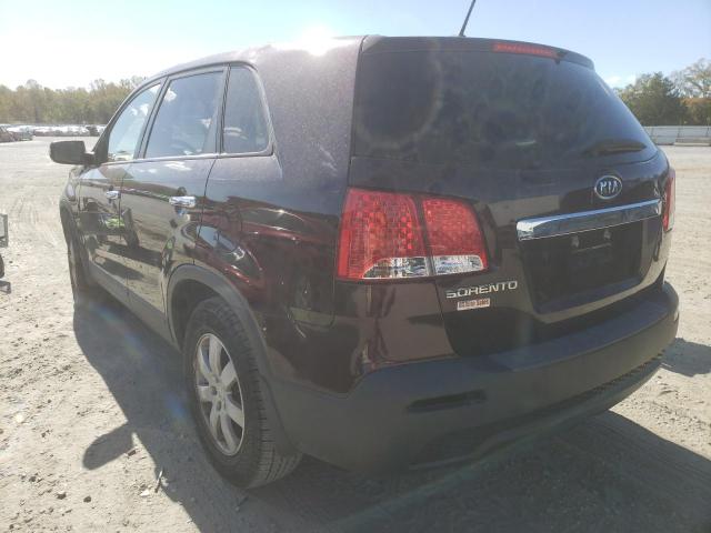 Photo 3 from auction – 2012 KIA SORENTO BA with VIN 5XYKT3A18CG259746