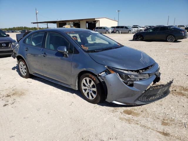 TOYOTA COROLLA LE 2020 with VIN 5YFEPRAE4LP100192 - Photo from auction