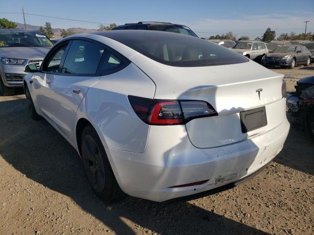 Photo 3 from auction – 2021 TESLA MODEL 3 with VIN 5YJ3E1EA4MF021625