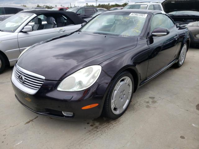 Photo 2 from auction – 2002 LEXUS SC 430 with VIN JTHFN48Y020020005