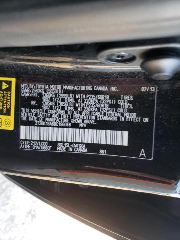 Photo 10 from auction – 2013 LEXUS RX 350 BAS with VIN 2T2BK1BA6DC196046