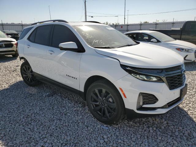 CHEVROLET EQUINOX RS 2022 with VIN 2GNAXWEVXN6113676 - Photo from auction