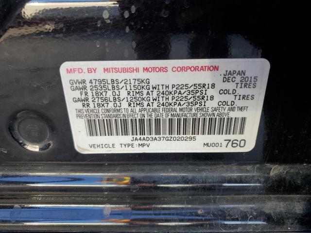 Photo 10 from auction – 2016 MITSUBISHI OUTLANDER with VIN JA4AD3A37GZ020295