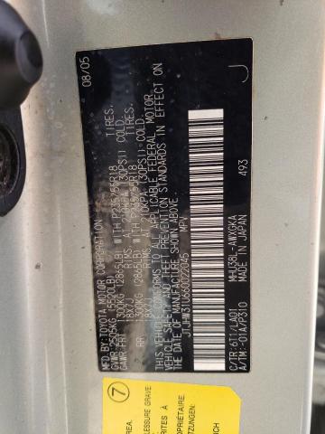 Photo 10 from auction – 2006 LEXUS RX 400 with VIN JTJHW31U660022045