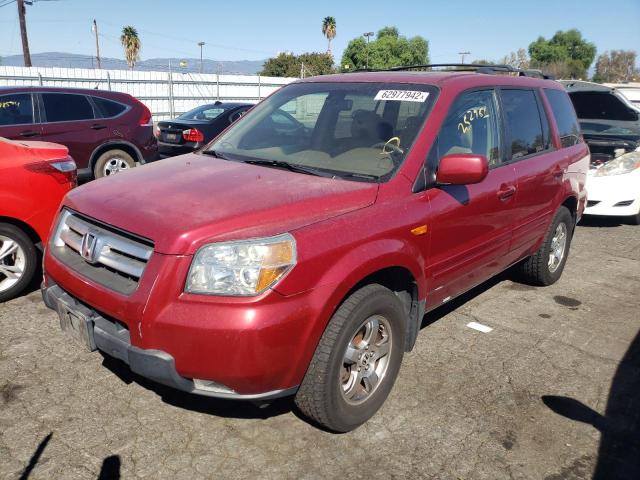 Photo 2 from auction – 2006 HONDA PILOT EX-L with VIN 5FNYF28506B018750