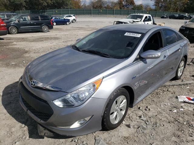 Photo 2 from auction – 2015 HYUNDAI SONATA HYB with VIN KMHEC4A41FA127828
