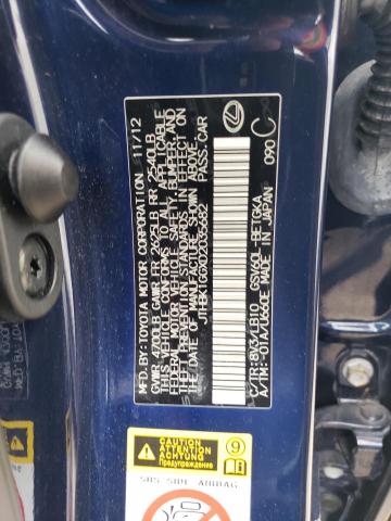 Photo 10 from auction – 2013 LEXUS ES 350 with VIN JTHBK1GGXD2035682