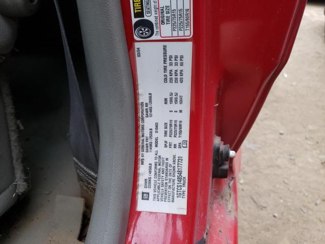 Photo 10 from auction – 2004 GMC CANYON with VIN 1GTCS148548177731