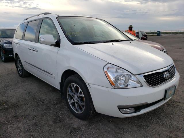 KIA SEDONA EX 2014 with VIN KNDMH4C7XE6570828 - Photo from auction
