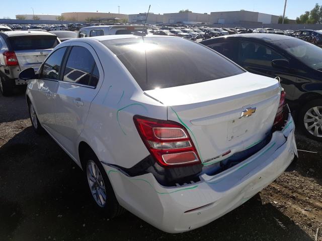 Photo 3 from auction – 2018 CHEVROLET SONIC LT with VIN 1G1JD5SB7J4108168