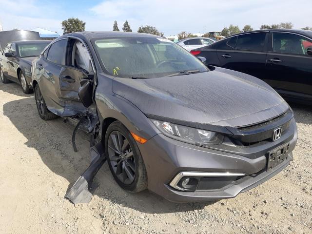 HONDA CIVIC EX 2019 with VIN JHMFC1F3XKX010486 - Photo from auction