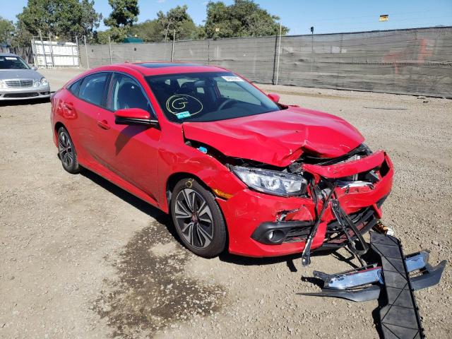 HONDA CIVIC EXL 2017 with VIN 2HGFC1F78HH636038 - Photo from auction