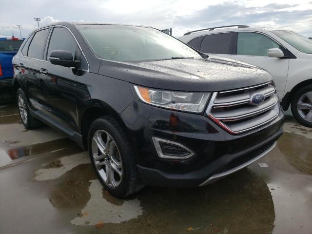 FORD EDGE TITAN 2017 with VIN 2FMPK3K95HBB52772 - Photo from auction