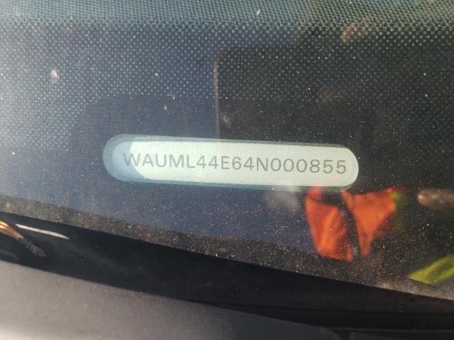 Photo 10 from auction – 2004 AUDI A8 L QUATT with VIN WAUML44E64N000855