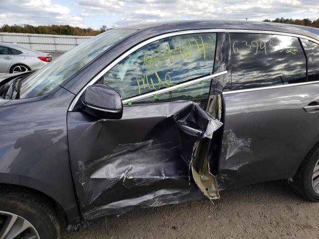Photo 9 from auction – 2017 ACURA MDX TECHNO with VIN 5FRYD4H59HB033461
