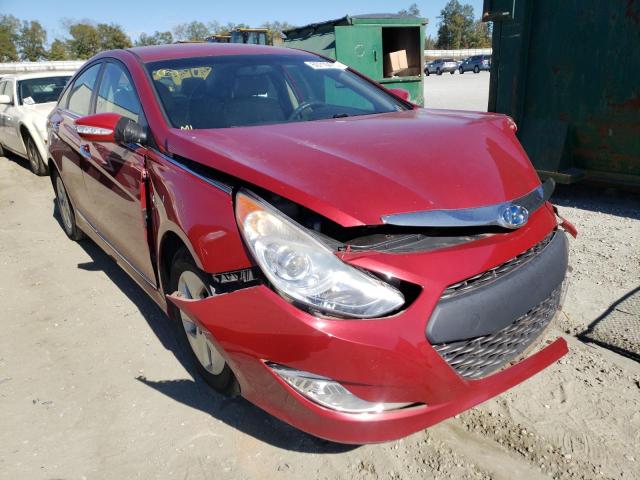 HYUNDAI SONATA HYB 2011 with VIN KMHEC4A4XBA017953 - Photo from auction