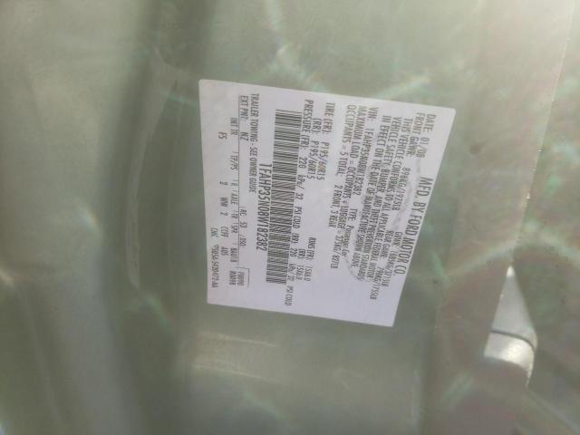 Photo 10 from auction – 2008 FORD FOCUS SE with VIN 1FAHP35N08W182382