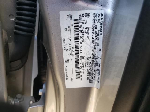 Photo 10 from auction – 2012 FORD FOCUS TITA with VIN 1FAHP3N22CL430003