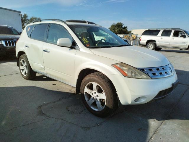 Photo 1 from auction – 2003 NISSAN MURANO SL with VIN JN8AZ08W13W212799