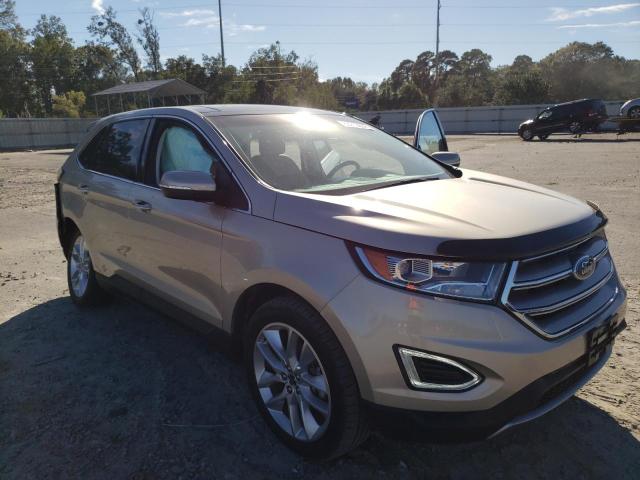 FORD EDGE TITAN 2018 with VIN 2FMPK3K98JBB93595 - Photo from auction